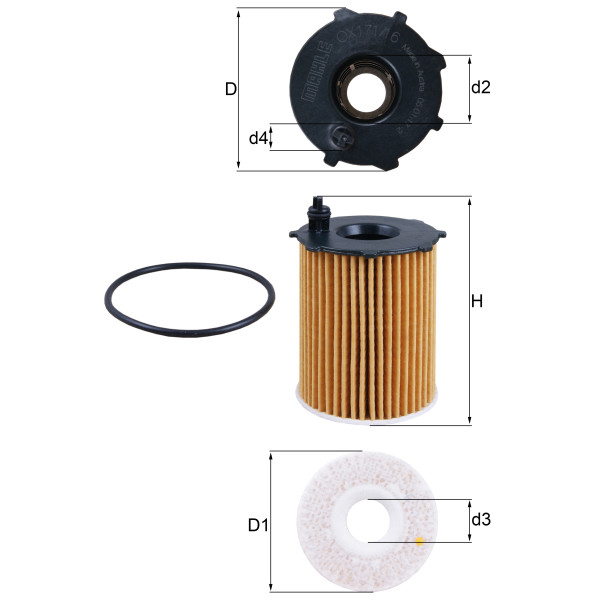 OIL FILTER - ELEMENT image