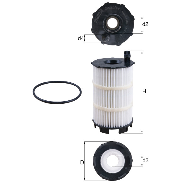 OIL FILTER - ELEMENT image