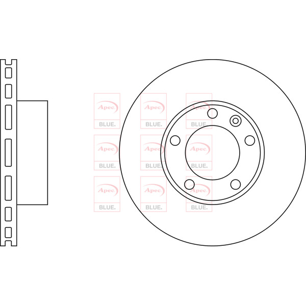 BRAKE DISC (FRONT) (SINGLE) image
