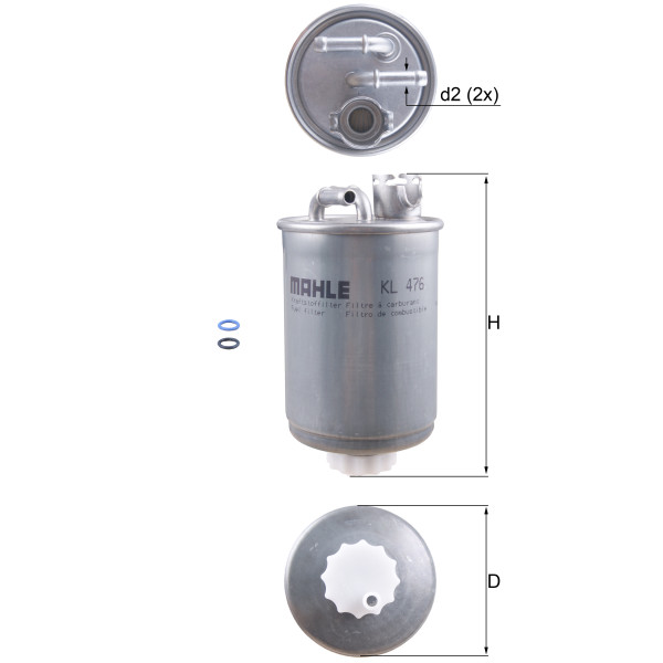 FUEL FILTER - IN-LINE image