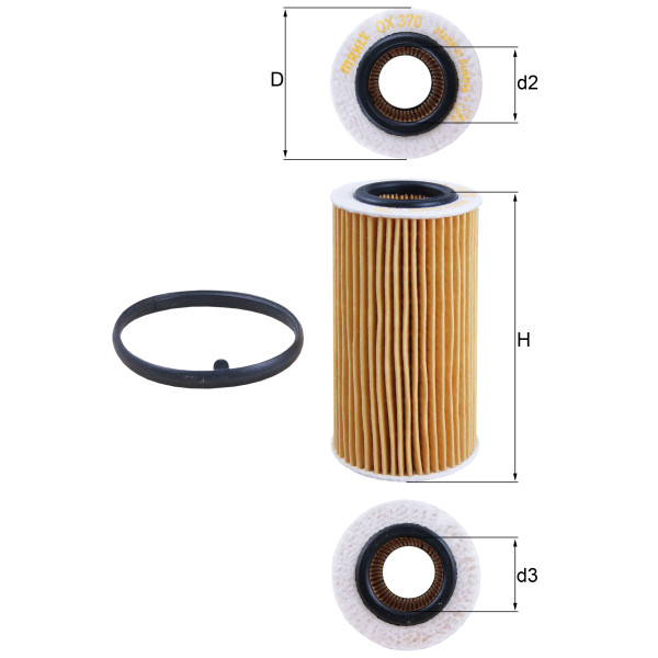 OIL FILTER - ELEMENT image