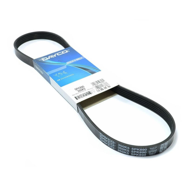 RIBBED POLY VEE AUXILIARY BELT image