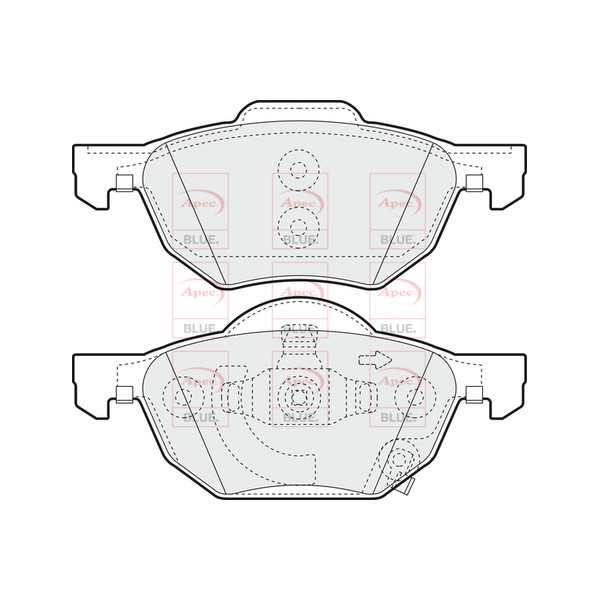 BRAKE PADS (FRONT) (R90) image