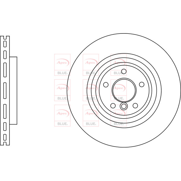 BRAKE DISC (REAR) (SINGLE) image