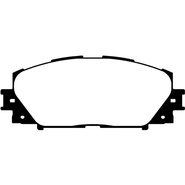 B/PADS - TOYOTA PRIUS ZVW50 (2009-) FR image