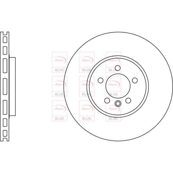 BRAKE DISC (FRONT) (SINGLE) image