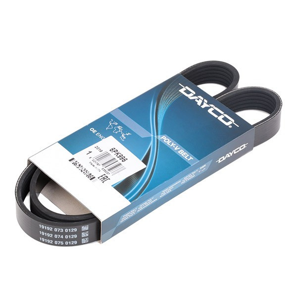 RIBBED POLY VEE AUXILIARY BELT image