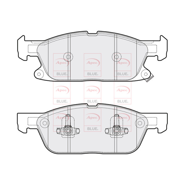 BRAKE PADS (FRONT) (R90) image