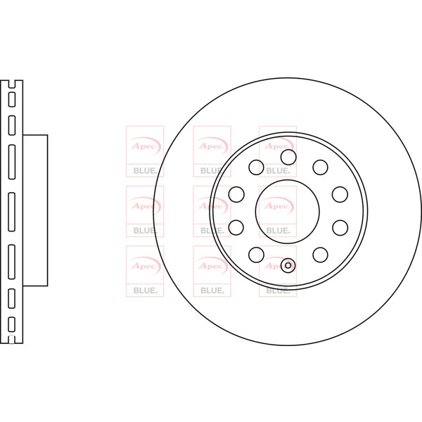 BRAKE DISC (FRONT) (SINGLE) image
