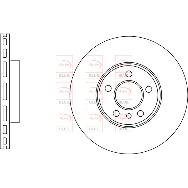 BRAKE DISC (FRONT) (SINGLE) image