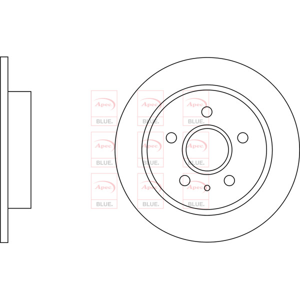 BRAKE DISC (REAR) (SINGLE) image