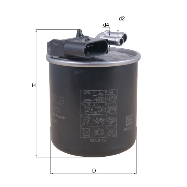 FUEL FILTER - IN-LINE image