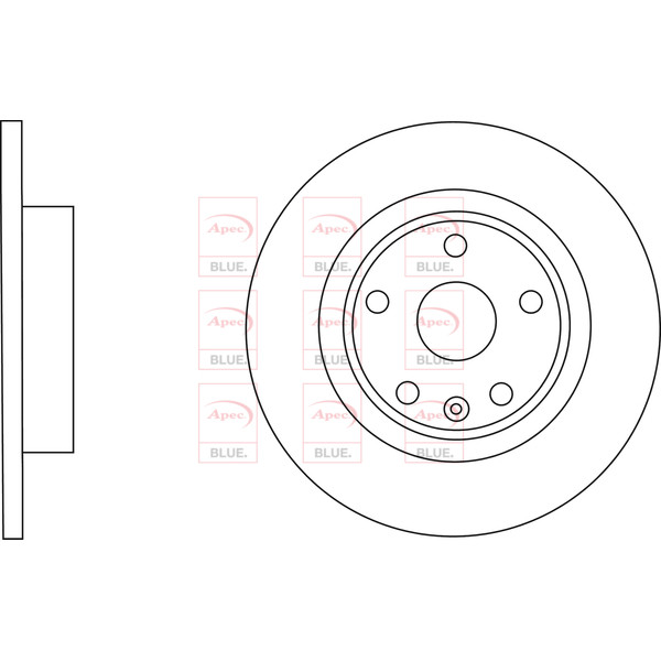 BRAKE DISC (REAR) (SINGLE) image