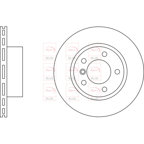 BRAKE DISC (FRONT) (SINGLE) image