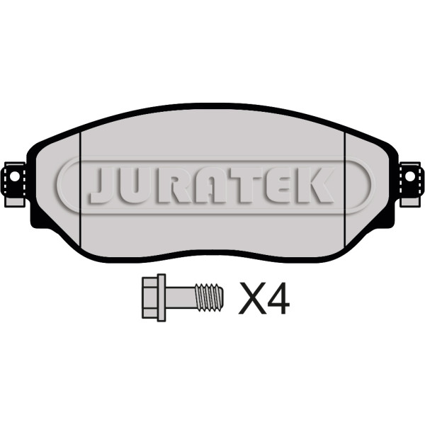 PAD (FRONT) - FIAT NISSAN RENAULT VAUXHALL image