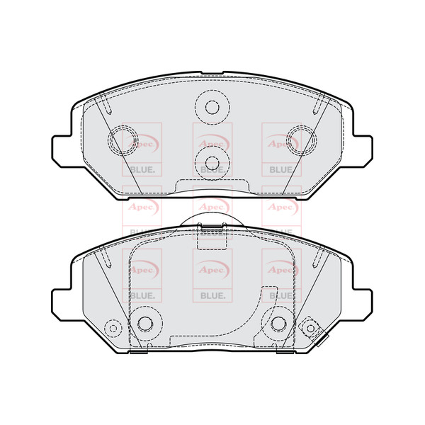 BRAKE PADS (FRONT) (R90) image