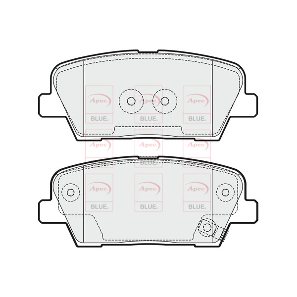 BRAKE PADS (REAR) (R90) image
