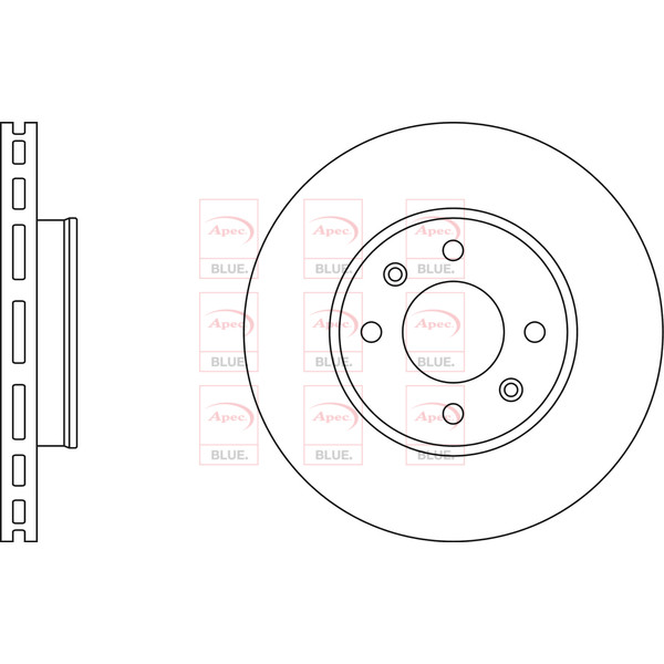 BRAKE DISC (FRONT) (SINGLE) image