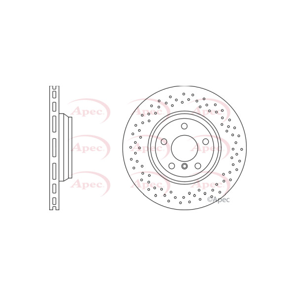 APEC BRAKE DISC (REAR) (SINGLE) image