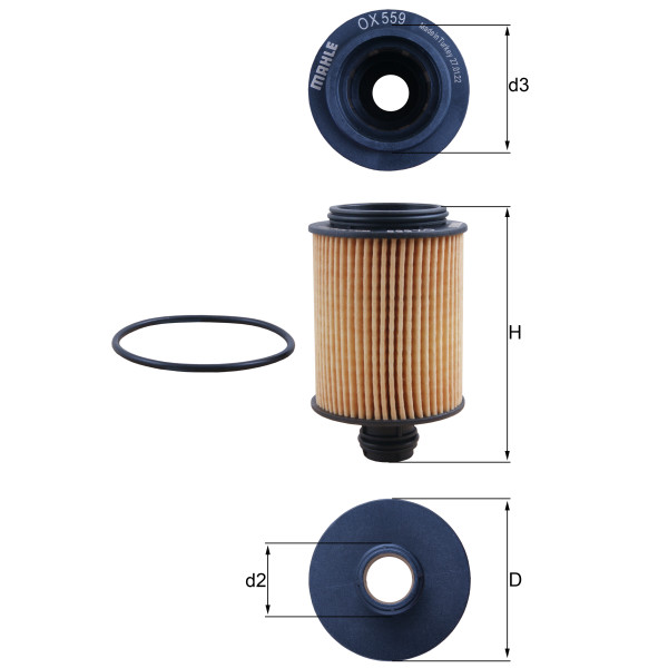 OIL FILTER - ELEMENT image