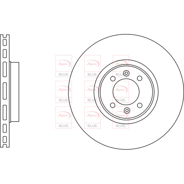 BRAKE DISC (FRONT) (SINGLE) image