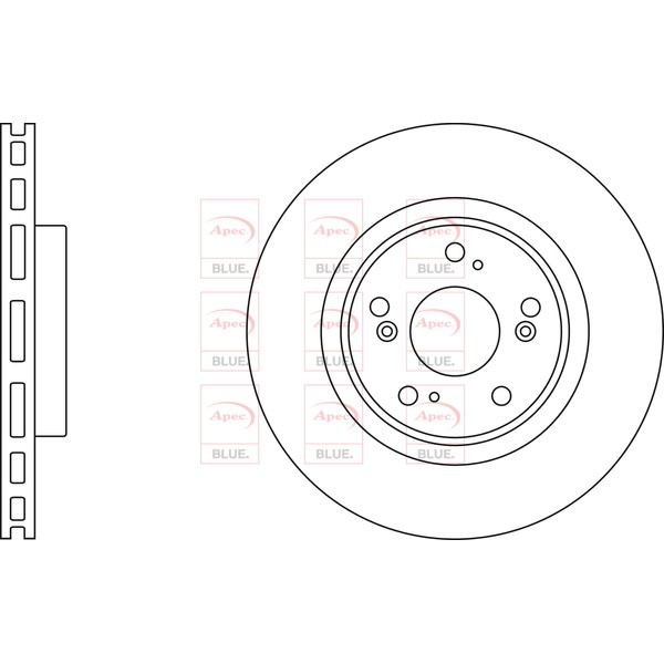 BRAKE DISC (FRONT) (SINGLE) image