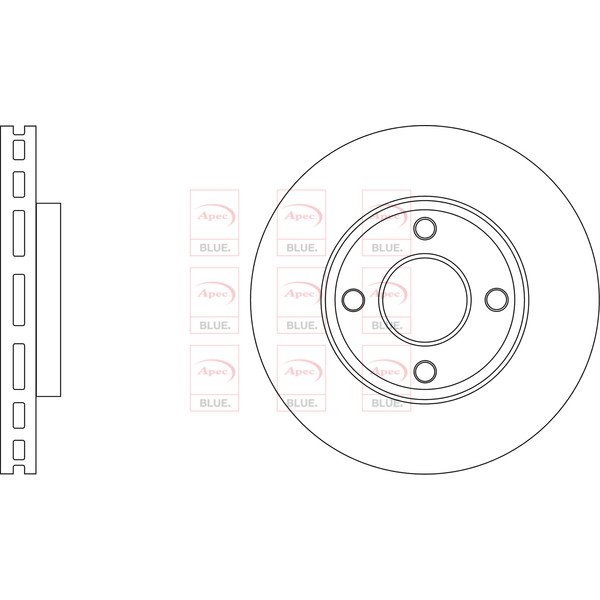 BRAKE DISC (FRONT) (SINGLE) image