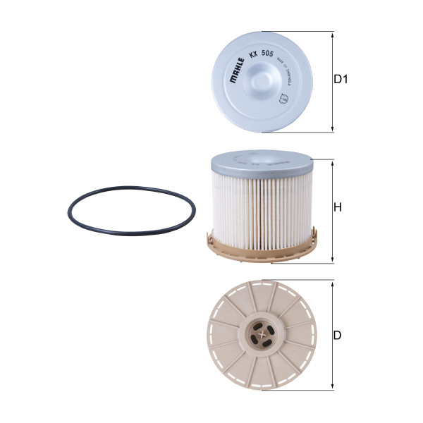 FUEL FILTER - ELEMENT image