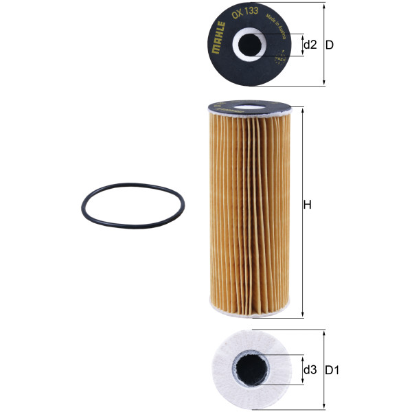 OIL FILTER - ELEMENT image