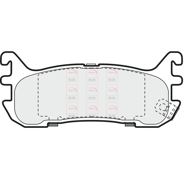BRAKE PADS (REAR) (R90) image