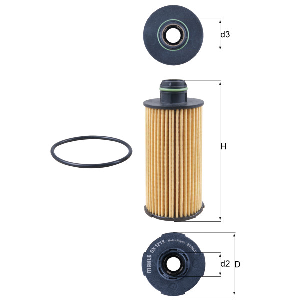 OIL FILTER - ELEMENT image