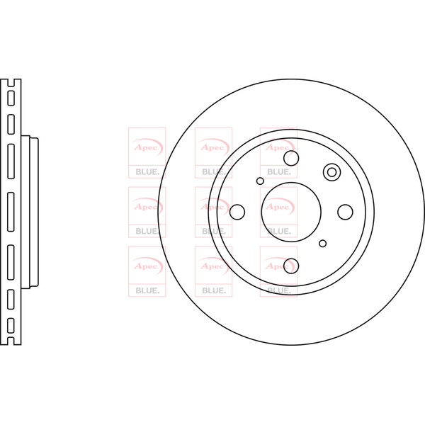 BRAKE DISC (FRONT) (SINGLE) image