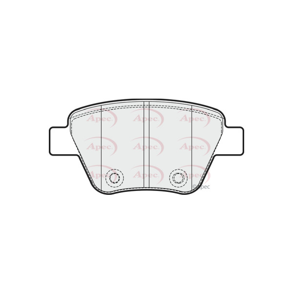 APEC BRAKE PADS (REAR) (R90) image