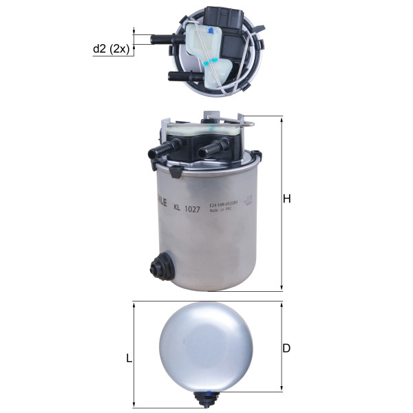 FUEL FILTER - IN-LINE image