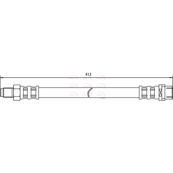 APEC BRAKE HOSE image