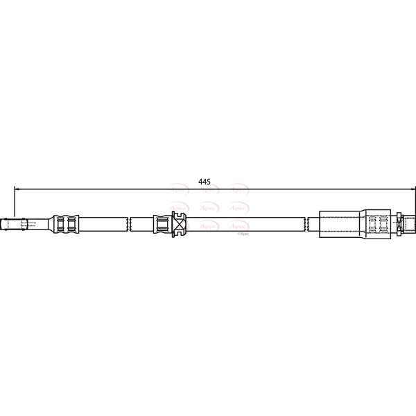 APEC BRAKE HOSE image