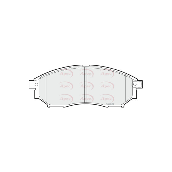 APEC BRAKE PADS (FRONT) (R90) image