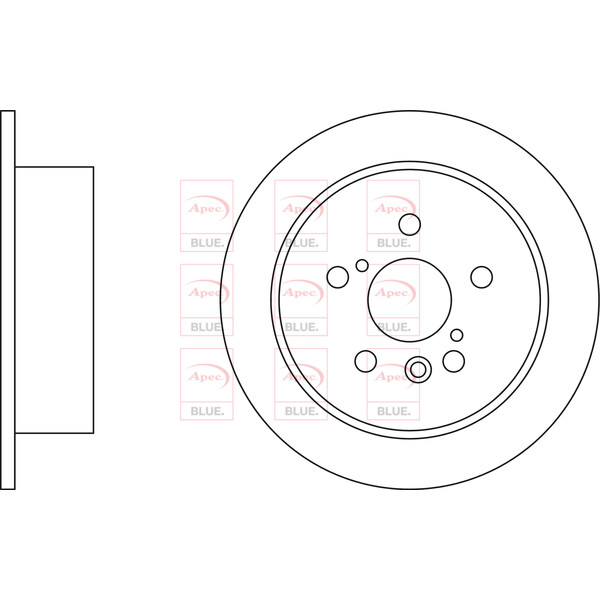BRAKE DISC (REAR) (SINGLE) image