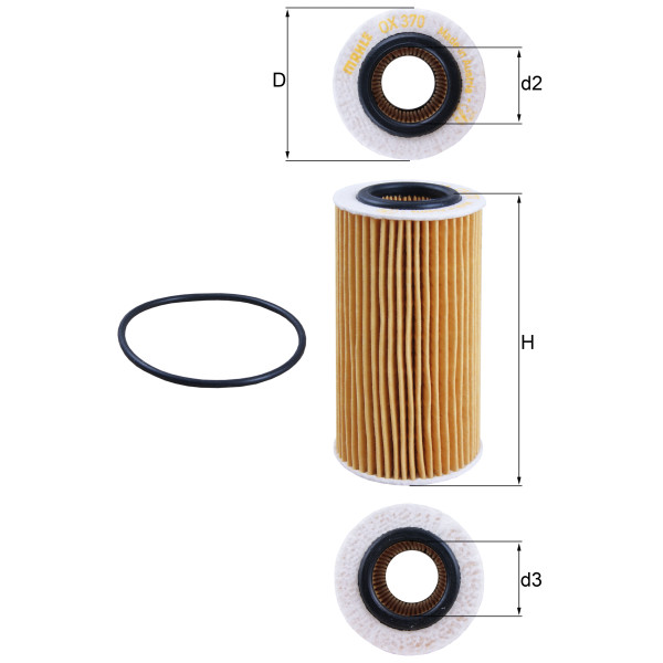 OIL FILTER - ELEMENT image