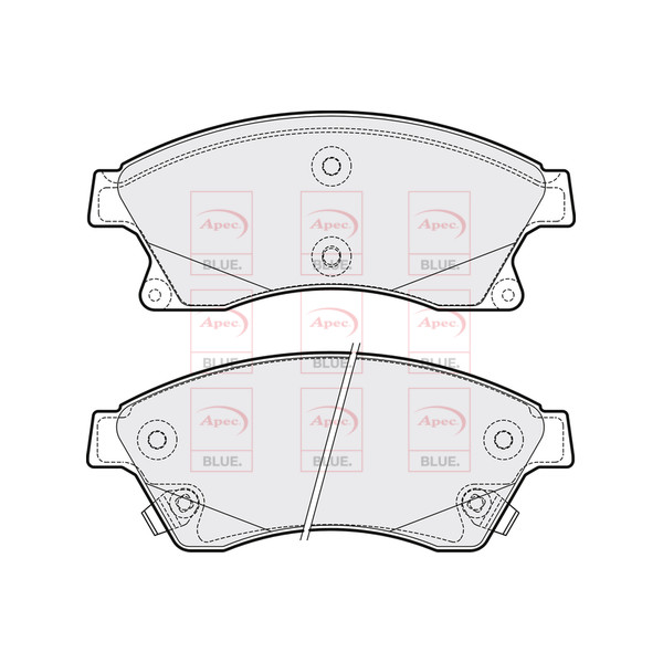 BRAKE PADS (FRONT) (R90) image