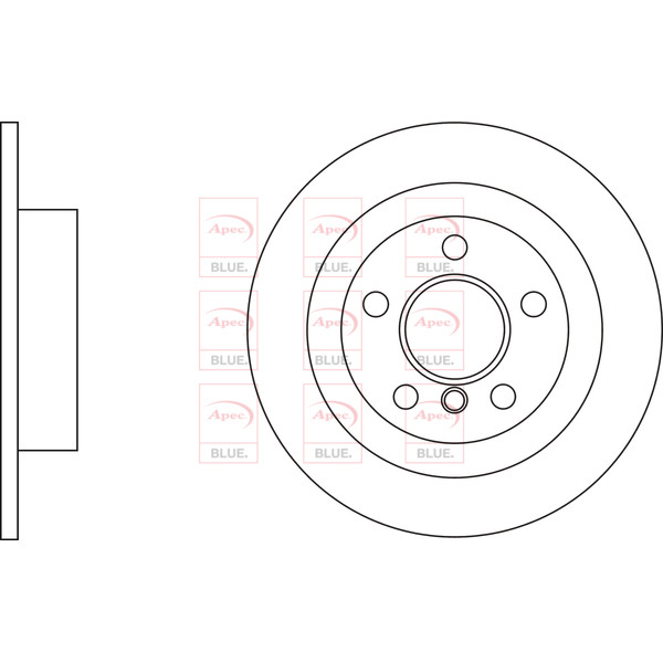 BRAKE DISC (REAR) (SINGLE) image