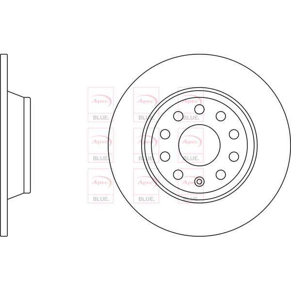 BRAKE DISC (REAR) (SINGLE) image