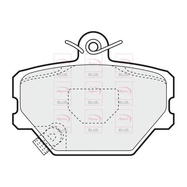BRAKE PADS (FRONT) (R90) image