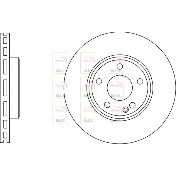 BRAKE DISC (FRONT) (SINGLE) image
