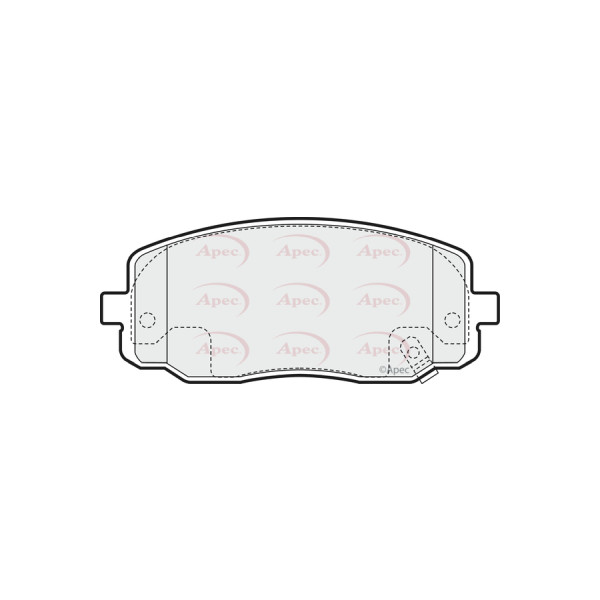 APEC BRAKE PADS (FRONT) (R90) image