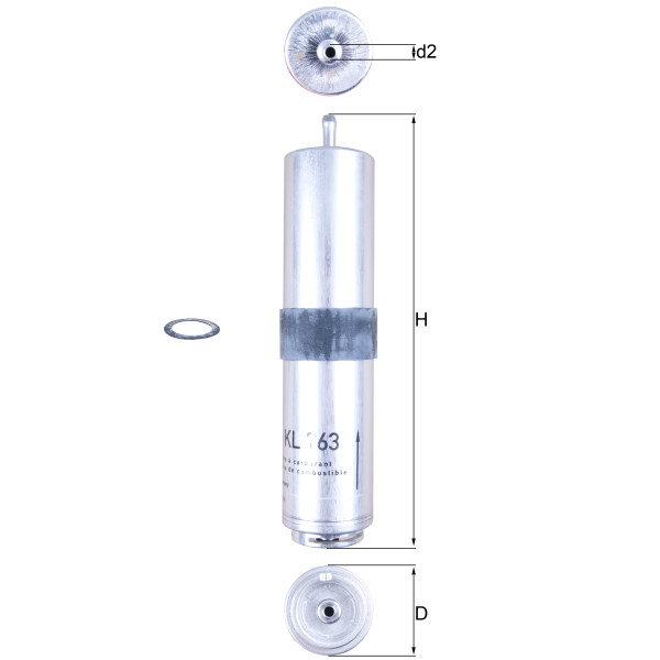 FUEL FILTER - IN-LINE image