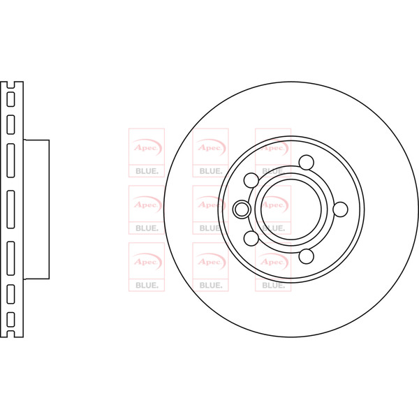 BRAKE DISC (FRONT) (SINGLE) image