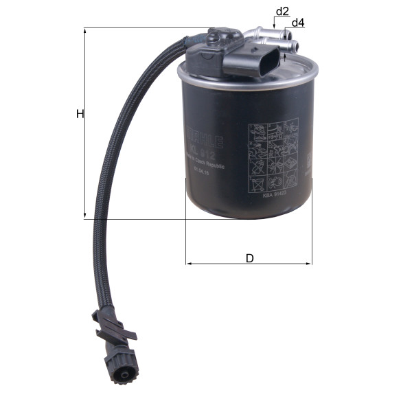 FUEL FILTER - IN-LINE image