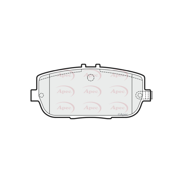 APEC BRAKE PADS (REAR) (R90) image