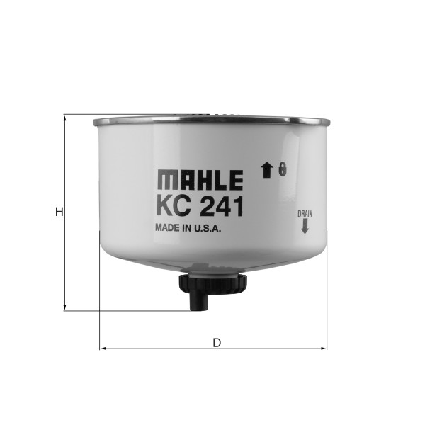 FUEL FILTER - SPIN ON image